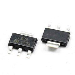 LD1117S33TR SOT-223 IC REG LDO 3.3V .95A SOT-223