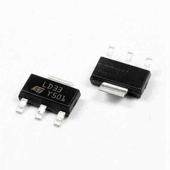 LD1117S33CTR SOT-223 IC REG LDO 3.3V .95A SOT-223