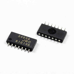 NJM3403AM# 14-DMP IC OPAMP QUAD SNGL-SUPPLY 14-DMP