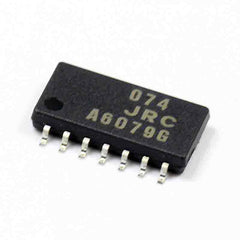 NJM074M# 14-DMP IC OPAMP J-FET QUAD 14-DMP