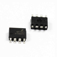 MCT61S 8-SMD, Gull Wing OPTOCOUPLER TRANS-OUT 2CH 8-SMD