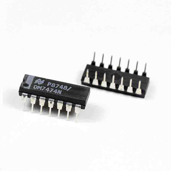 DM7474N - 14-DIP (0.300", 7.62mm) - IC FLIP FLOP DUAL D-TYPE 14-DIP