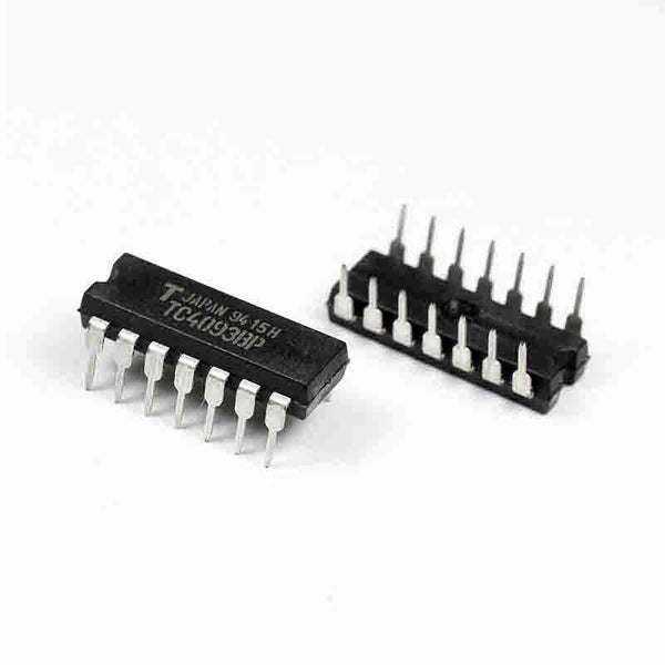 TC4093BP(F,N,M) - 14-DIP - IC SCHMITT NAND QUAD 2IN 14-DIP