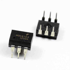 MOC8104W 6-DIP (0.400", 10.16mm) OPTOCOUPLER TRANS-OUT WIDE 6-DIP
