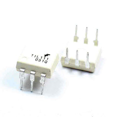 TIL111TM 6-DIP (0.400", 10.16mm) OPTOCOUPLER TRANS-OUT WIDE 6-DIP