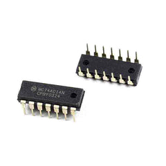 MC74AC14N 14-PDIP IC SCHMITT TRIGGER HEX INV 14DIP