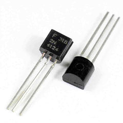 2N4124TA TO-92-3 TRANSISTOR NPN 25V 200MA TO-92
