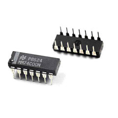 MM74C00N 14-DIP IC GATE NAND QUAD 2 INPUT 14-DIP