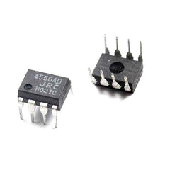 NJM4556AD 8-DIP IC OPAMP DUAL HI-CURRENT 8-DIP