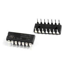 MC33079N 14-DIP IC AMP QUAD OP LOW NOISE 14 DIP