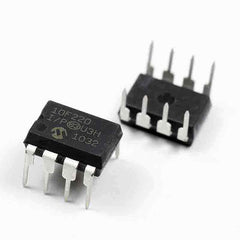PIC10F220-I/P 8-DIP (0.300", 7.62mm) IC PIC MCU FLASH 256X12 8DIP