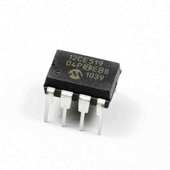 PIC12CE519-04/P 8-DIP (0.300", 7.62mm) IC MCU OTP 1KX12 W/EE 8DIP
