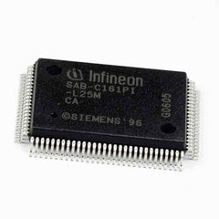 SAB-C161PI-L25M CA 100-BQFP IC MICROCONTROLLER 16BIT MQFP100
